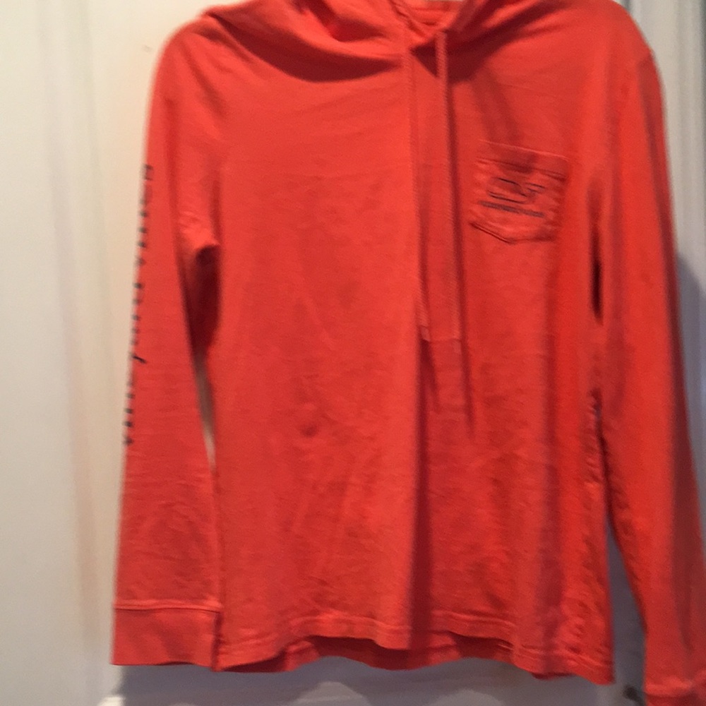 Vineyard Vine hoodie orange medium